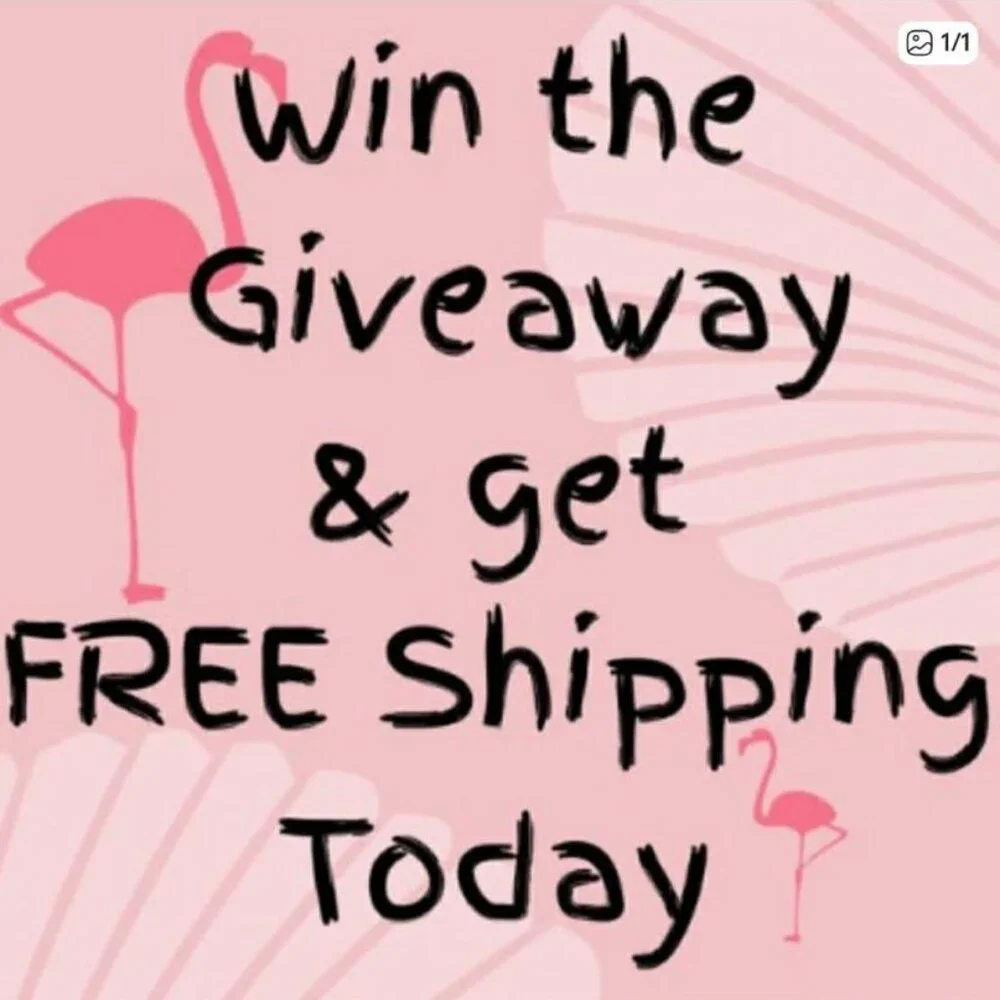 Thanks for Joining ME! Win the giveaway and get FREE SHIPPING Today! - Picture 1 of 1